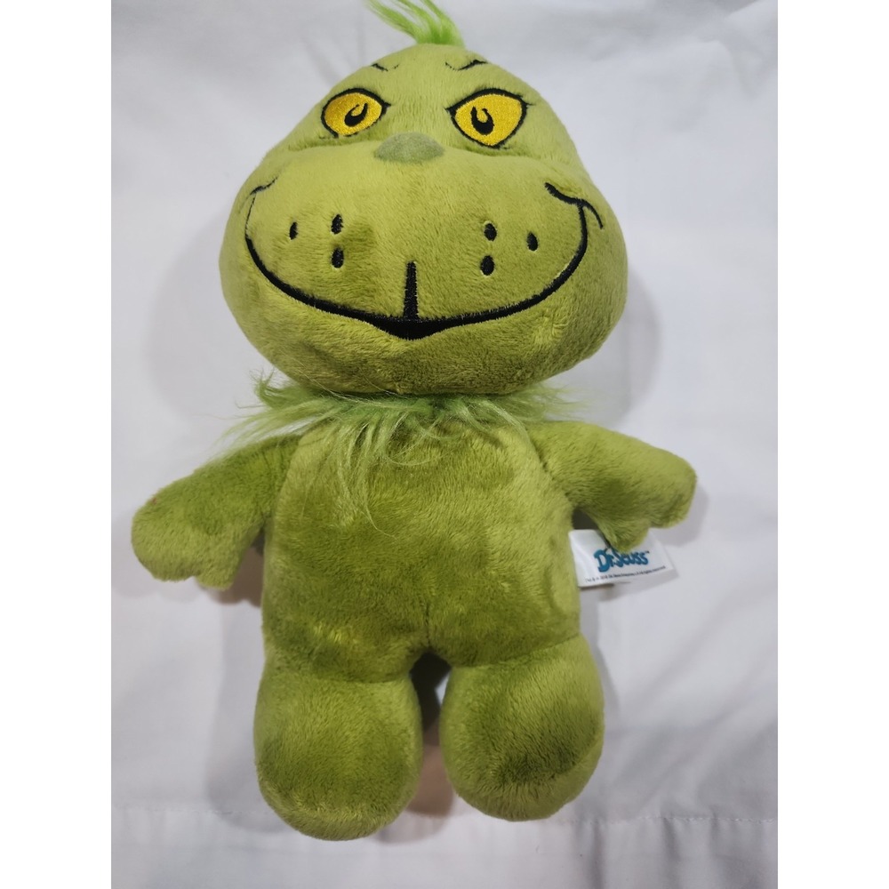 Aurora~Dr. Seuss~The GRINCH~ Dood 8.5" Plushie~Stuffed Animals~2022~clean